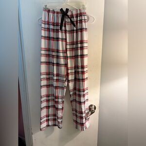 Plaid Kids Pajamas - Red and Black